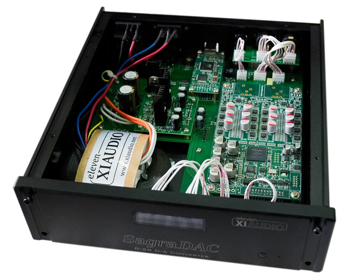 New! Eleven Audio Sagra DAC 2 Premium 27-Bit R2R Digital to Analog Converter